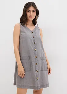 Robe en jean 100% coton, bonprix