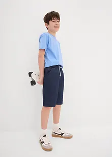 Short Regular en jean à taille élastiquée, bonprix