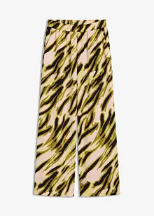 Pantalon en jersey texturé, bonprix