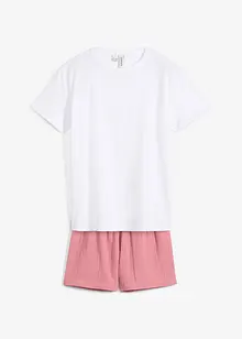 Pyjashort (ens. 2 pces) en gaze de coton, bonprix