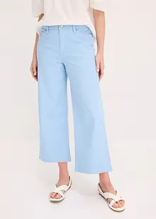 Jupe-culotte en coton mélangé extensible, bonprix