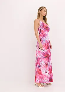 Robe une épaule en crêpe texturé, bonprix