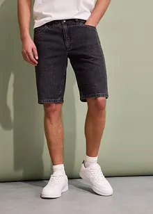 Bermuda en jean extensible, loose, bonprix