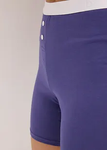 Lot de 4 boxers femme coton mi-longs, bonprix
