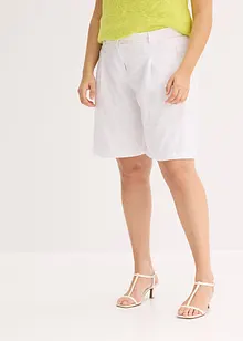 Short léger en lin mélangé, bonprix
