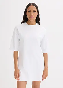 Robe T-shirt en coton épais, bonprix
