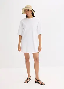Robe T-shirt en coton épais, bonprix