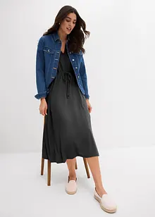 Robe en jersey de viscose mélangée, bonprix