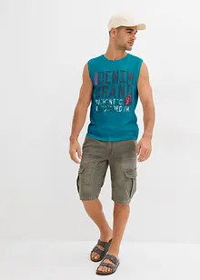 Lot de 2 débardeurs marcel 100% coton, bonprix