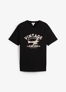 T-shirt en coton flammé, bonprix