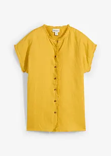 Chemisier tunique 100% lin, bonprix