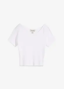 T-shirt ajusté 100% coton, bonprix
