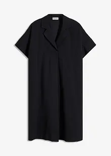 Robe ample en coton avec pli plat devant, bonprix