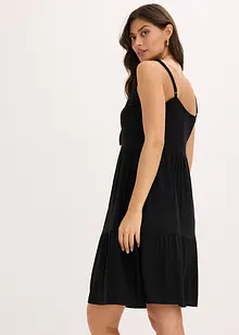 Robe à bretelles et détail noué, bonprix
