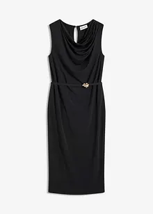 Robe en jersey avec ceinture (ens. 2 pces), bonprix
