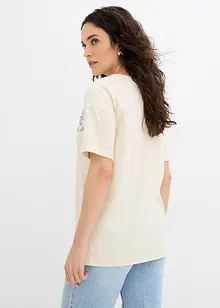T-shirt boxy 100% coton, bonprix