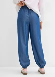 Pantalon esprit jogger en Lyocell, bonprix