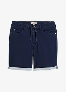 Bermuda en molleton effet jean, Regular, bonprix