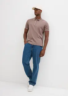Polo en maille piquée, 100% coton, bonprix