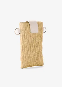 Petit sac à bandoulière aspect paille, bonprix
