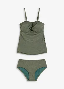 Tankini (ens. 2 pces) à fil brillant, bonprix