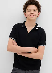 Polo en maille piquée de coton, bonprix