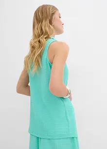 Top en crêpe texturé, bonprix