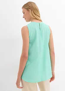 Top fluide sans manches en viscose mélangée, bonprix