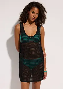 Top long de plage transparent, bonprix