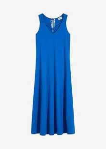 Robe longue 100% coton à bretelles, bonprix