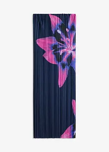 Robe bustier plissée en satin brillant, bonprix
