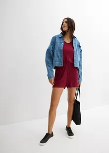 Combishort en jersey viscose, bonprix