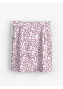 Mini-jupe en viscose fluide, bonprix
