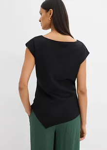 Top à base asymétrique en matière néoprène confortable, bonprix