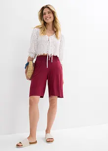Bermuda en jersey viscose extensible, bonprix