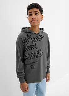 Sweat à capuche oversize, bonprix