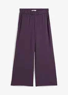 Pantalon en jersey à taille élastiquée, bonprix