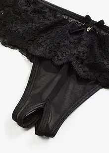 Top porte-jarretelles + string ouvert (ens. 2 pces), VENUS
