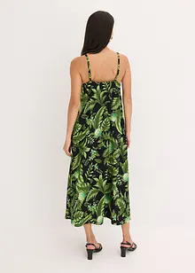 Robe imprimée à fines bretelles, bonprix