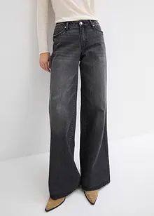 Jean large, taille mi-haute, bonprix