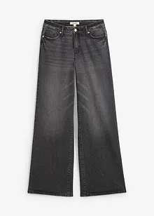 Jean large, taille mi-haute, bonprix