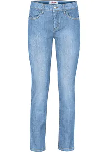 Jean slim taille mi-haute, cropped, bonprix