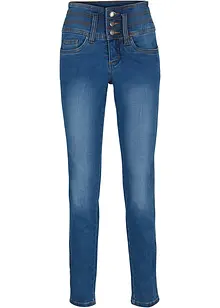 Jean slim taille haute, sculptant, bonprix