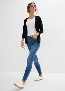 Jean skinny taille mi-haute, cropped, bonprix