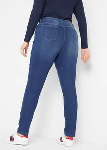 Jean slim taille mi-haute, extensible, bonprix