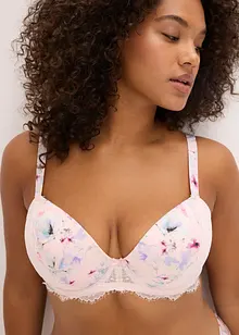 Soutien-gorge à coques avec imprimé brillant, bonprix