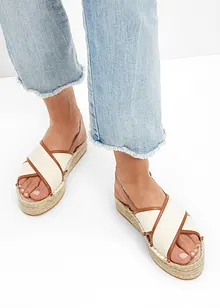 Sandales à plateformes, bonprix