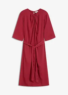 Robe midi en satin brillant, bonprix