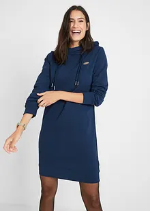 Robe molletonnée à capuche, bonprix