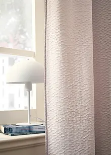 Rideau texturé aspect froissé (1 pce), bonprix